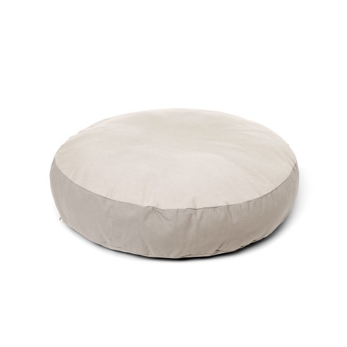 coussin rond chien tissu bio Hvil