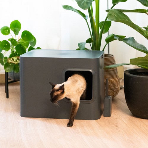 Litière design pour chat Dome Hoopo