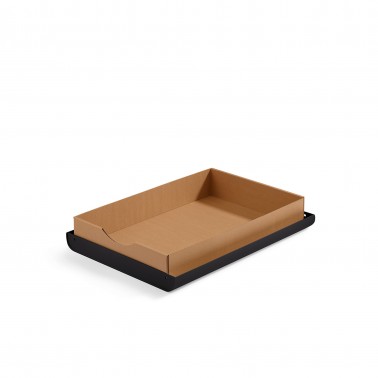 bac carton à litière design pour chat Miacara Sito