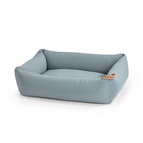 panier chien design Miacara Sonno bleu glacier