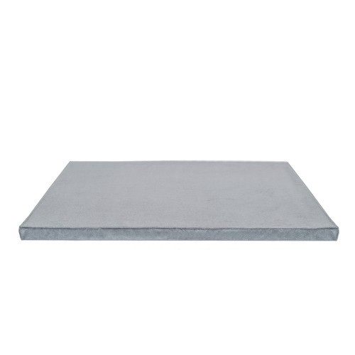 grand tapis chien gris clair