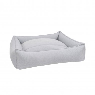 panier luxe chien chat gris clair