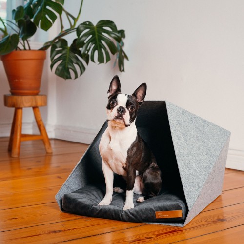 Happyment Tipi tente animal de compagnie - Tipi deluxe - Panier pour chien  et chat 