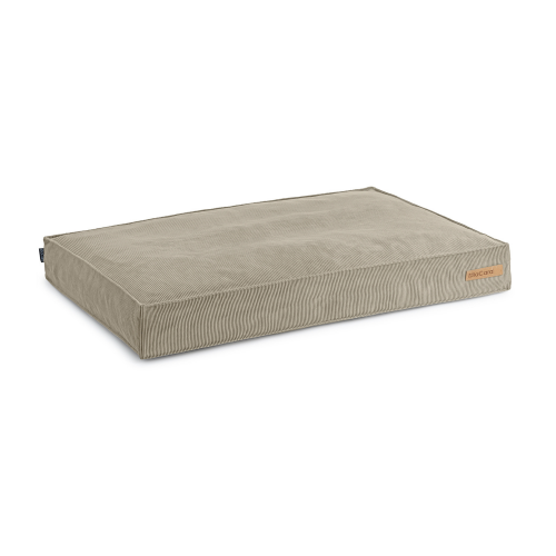 Coussin pour chien design en velours côtelé