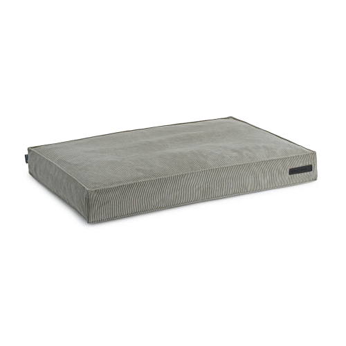 Coussin chien design velours côtelé