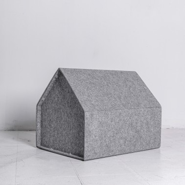 niche intérieur design gris