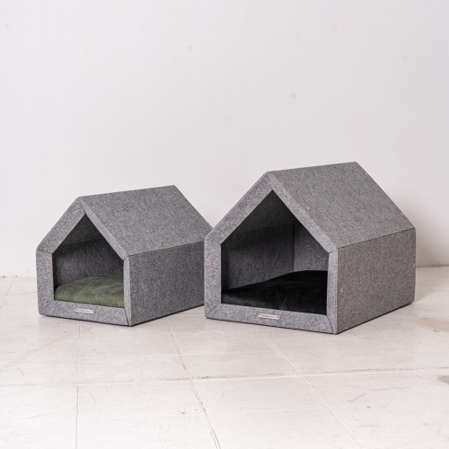 niche intérieur design pour chien tailles