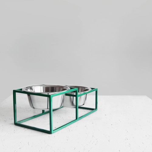 gamelle chien vert émeraude intérieur pop