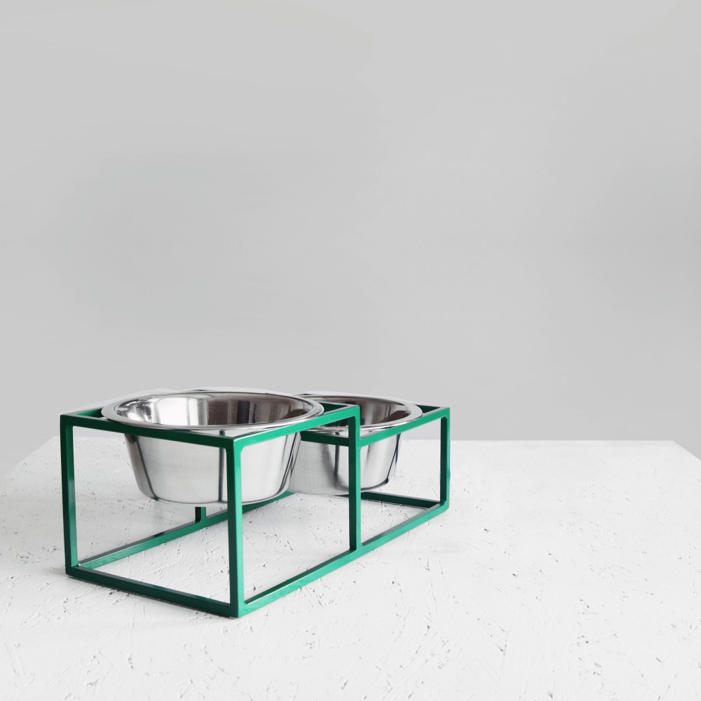 gamelle chien vert émeraude intérieur pop