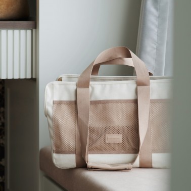 sac de transport Subway rose nude