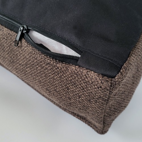housse zip coussin chien dauphine bagane
