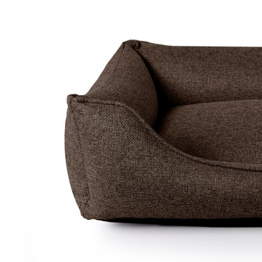 panier chien chat tissu chocolat couleur 2025