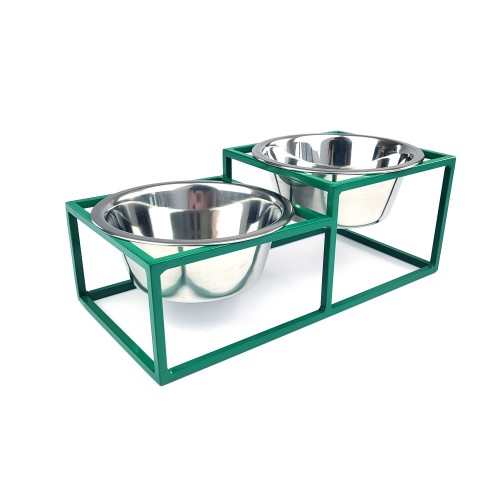 gamelle chien vert émeraude intérieur pop