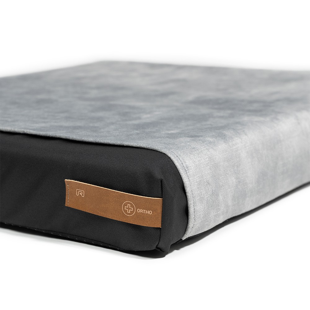 housse remplacement gris clair matelas chien ortow bagane