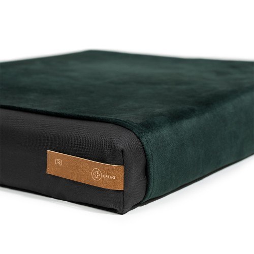 housse remplacement vert forêt matelas chien ortow bagane