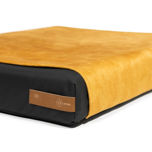 housse remplacement jaune matelas chien ortow bagane