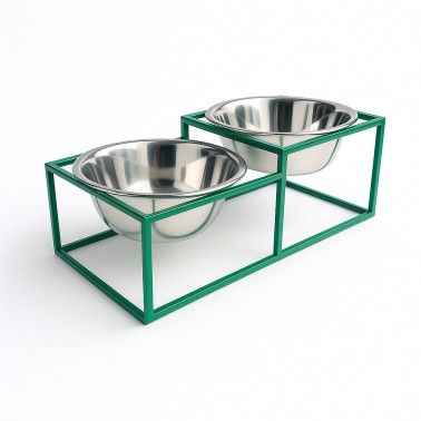 gamelle chien tendance vert