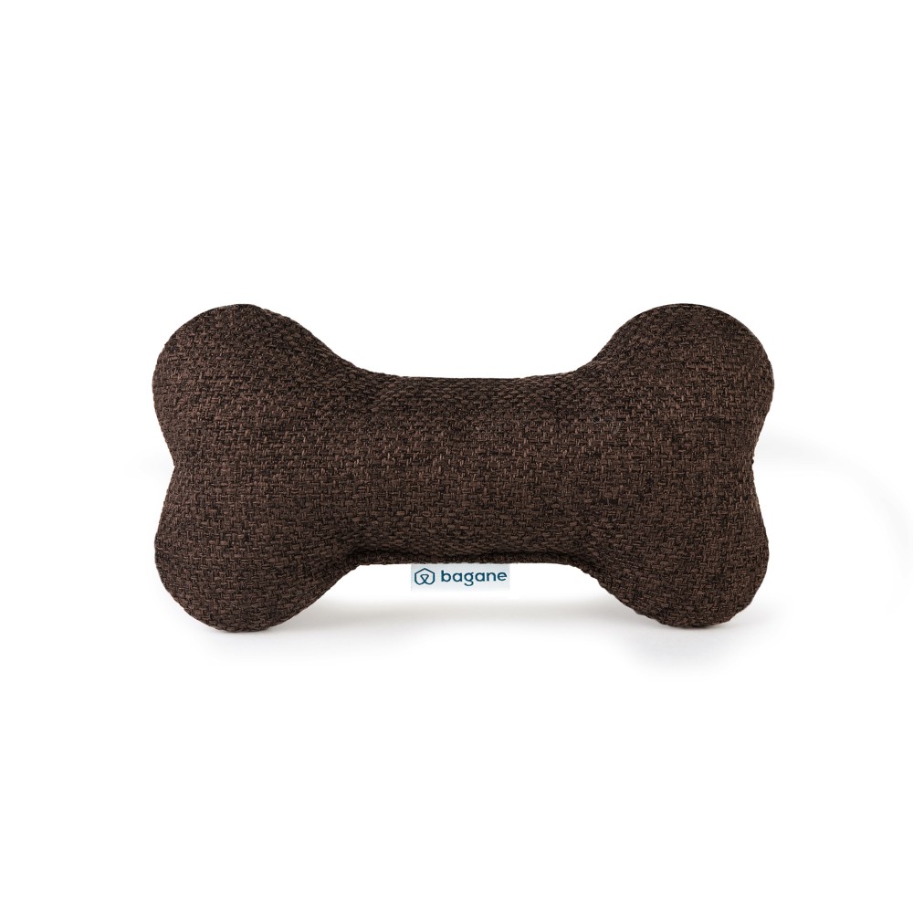 jouet os chien chocolat dauphine bagane