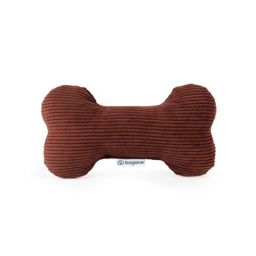 jouet chien velours cotelé rouille bastille bagane