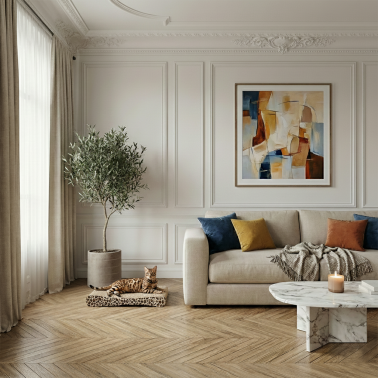 griffoir chat léopard design