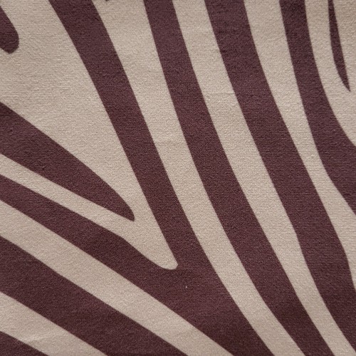 motif zèbre Concorde rose pourpre nude