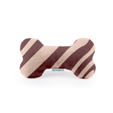 jouet os rose nude pour chien ultra résistant zèbre Concorde bagane