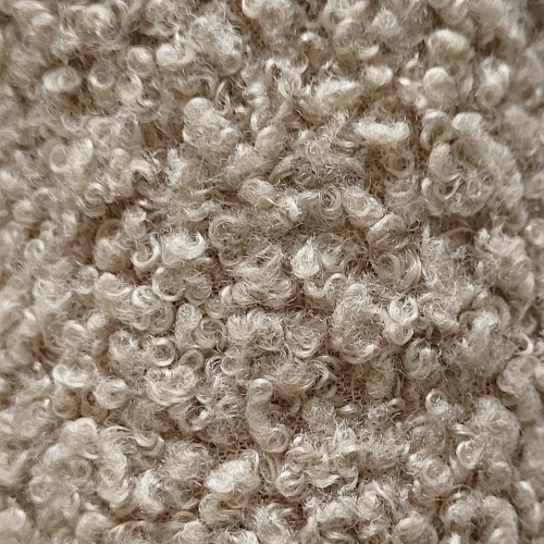 tissu bouclette beige Tuileries Bagane