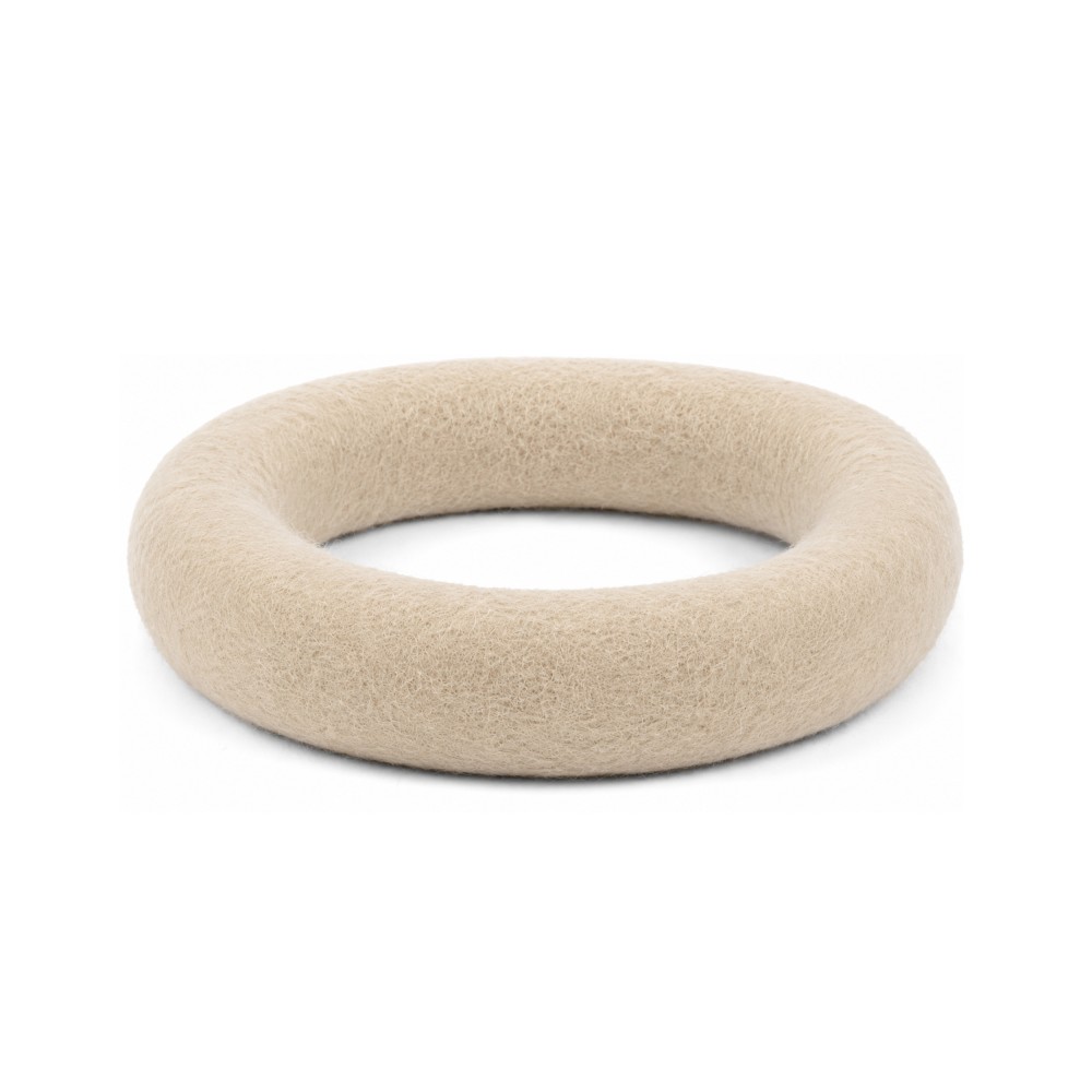 anneau de traction pour chien couleur ivoire