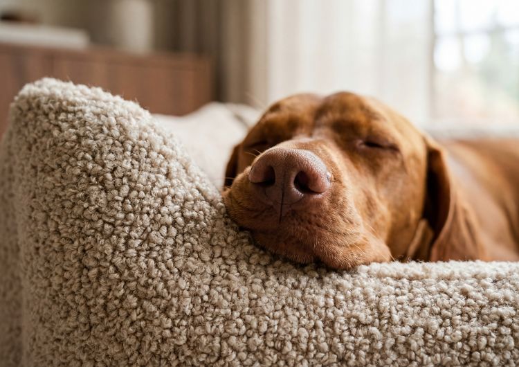 panier chien bouclette
