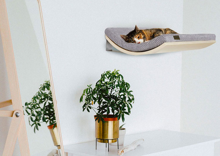étagère chat confortable et design